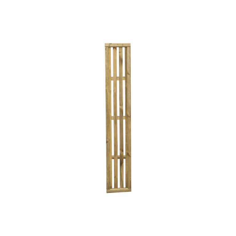 5013053191903 1 1.8m x 0.3m Pressure Treated Vertical Slatted Screen Pack of 4.jpg